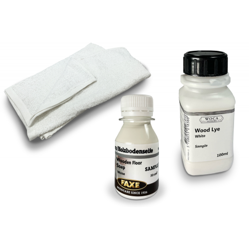 Samples: DC004 Woca Wood Lye white & Faxe White Soap Gallery, How to, Video, Data, Architect (DC) Samples: DC004 Woca Wood Lye white & Faxe White Soap Gallery, How to, Video, Data, Architect (DC)