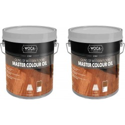 TRADE PRICE! Woca Master Colour Oil White 10ltr total; box of 2 x 5L 522575AA (DC)