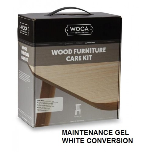 Woca Furniture Care Kit (Maintenance Box), White variants, DC conversion (DC)