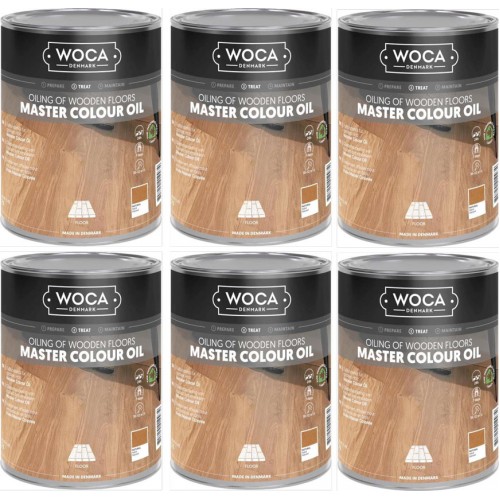 TRADE PRICE! Woca Master Colour Oil Natural 6ltr total; box of 6 x 1L 522072AA (DC) TRADE PRICE! Woca Master Colour Oil Natural 6ltr total; box of 6 x 1L 522072AA (DC)