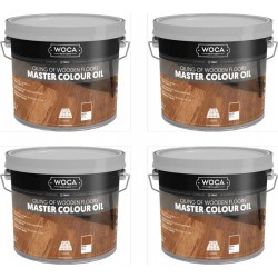 TRADE PRICE! Woca Master Colour Oil Natural 10ltr total; box of 4 x 2.5L 522073AA (DC) 
