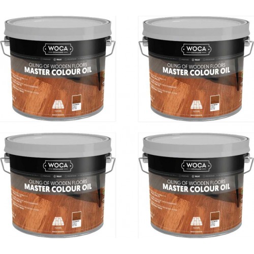 TRADE PRICE! Woca Master Colour Oil Light Brown 101 10ltr total; box of 4 x 2.5L 530125AA (WF) TRADE PRICE! Woca Master Colour Oil Light Brown 101 10ltr total; box of 4 x 2.5L 530125AA (WF)