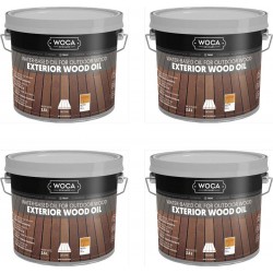 TRADE PRICE! Woca Exterior Wood Oil Natural 10ltr total; box of 4 x 2.5L 617951A (DC)