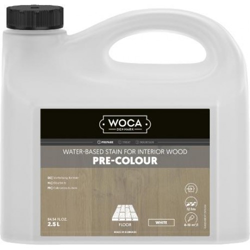 Woca Pre Colour Stain 2019 onward White 2.5L 500240A (DC) Woca Pre Colour Stain 2019 onward White 2.5L 500240A (DC)