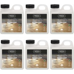 TRADE PRICE! Woca Natural Soap White 6ltr total; box of 6 x 1L 511110A (DC)