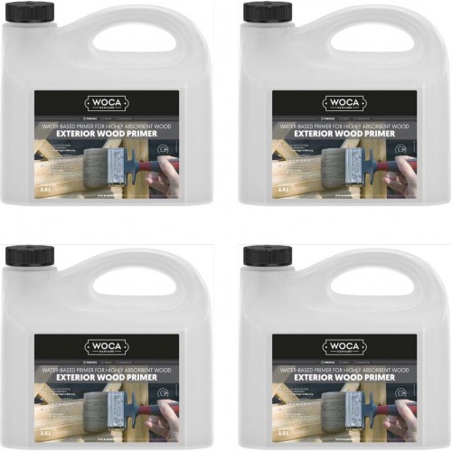 TRADE PRICE! Woca Exterior Wood Primer 10ltr total; box of 4 x 2.5L 607922A (DC) TRADE PRICE! Woca Exterior Wood Primer 10ltr total; box of 4 x 2.5L 607922A (DC)