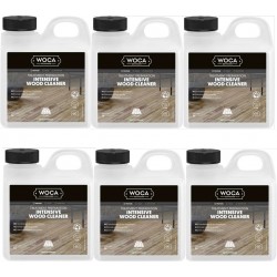 TRADE PRICE! Woca Intensive Wood Cleaner 6ltr total; box of 6 x 1L 551510A (DC)