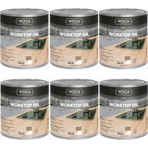 TRADE PRICE! Woca Worktop & furniture Oil Natural 4.5ltr total; box of 6 x 0.75L 527713A (DC) TRADE PRICE! Woca Worktop & furniture Oil Natural 4.5ltr total; box of 6 x 0.75L 527713A (DC)